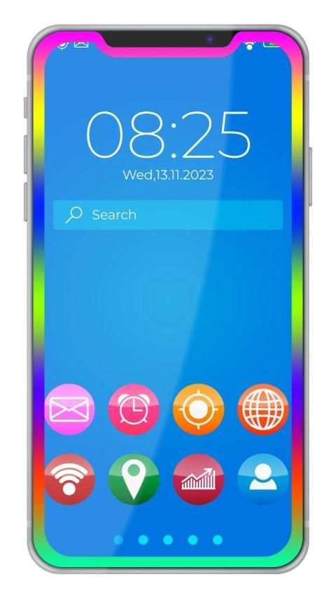 Edge Border - Magic Border Light Live Wallpaper screenshot 4