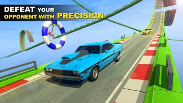 Impossible Ramp Car Racing Stunts 2019 screenshot 1