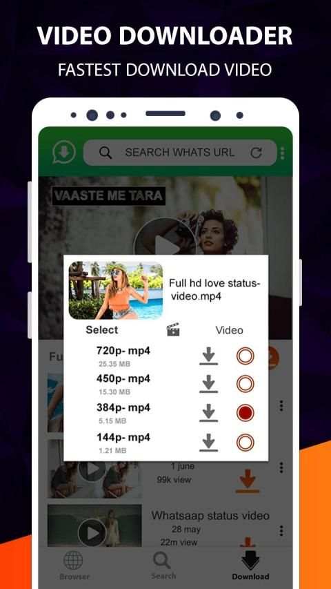 Free video downloader app - save from net स्क्रीनशॉट 3
