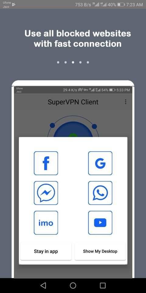 SuperVPN Free VPN Client - Free 2019 screenshot 1