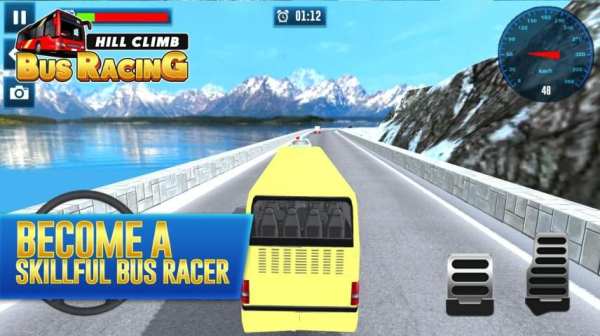 Hill Climb Bus Racing - Bus Driving Simulator 3D screenshot 1