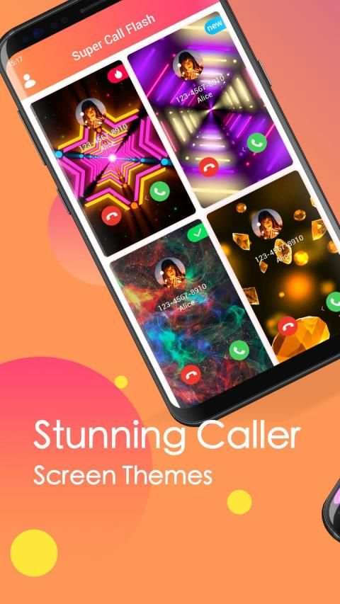 Super Call Flash-HD Caller Screen, Color caller ID screenshot 5