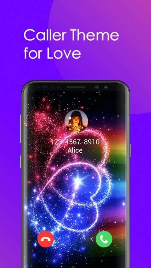 Super Call Flash-HD Caller Screen, Color caller ID screenshot 1
