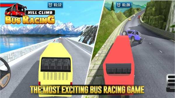 Hill Climb Bus Racing - Bus Driving Simulator 3D screenshot 7