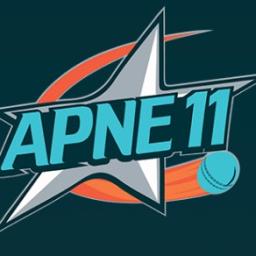 Apne11-Play fantasy cricket game online &amp; win cash prizes icon
