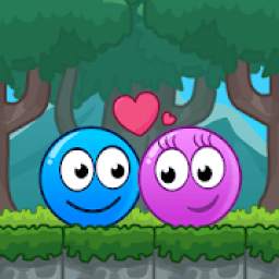 Blue and Pink Ball Lovers