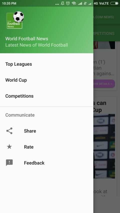 World Football News स्क्रीनशॉट 3