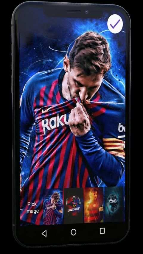 Lock Screen for Messi + Wallpapers स्क्रीनशॉट 3