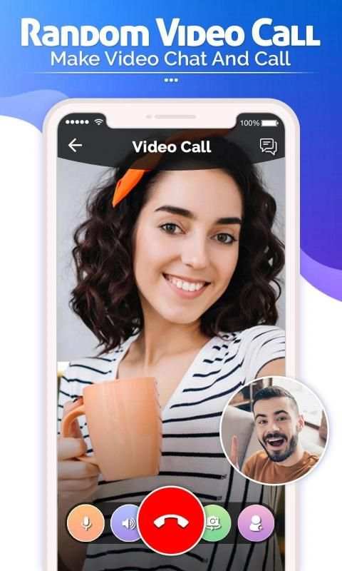 Random Video Call - Live Chat, Call And Dating App स्क्रीनशॉट 1