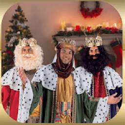 Your Photo with Three Wise Men - Christmas Selfies