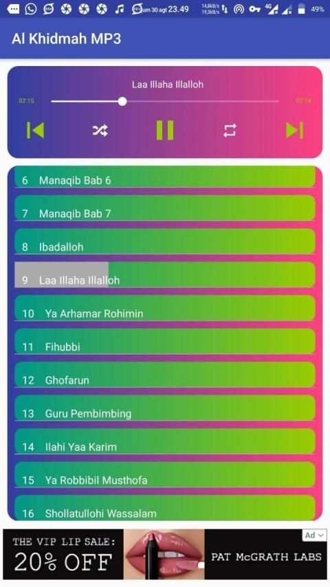 Al Khidmah Mp3 Offline screenshot 2