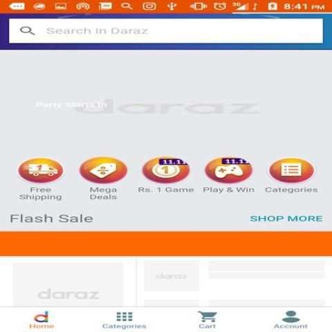 daraz shop screenshot 2