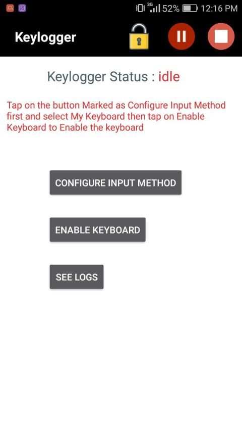 Keylogger Keyboard screenshot 3