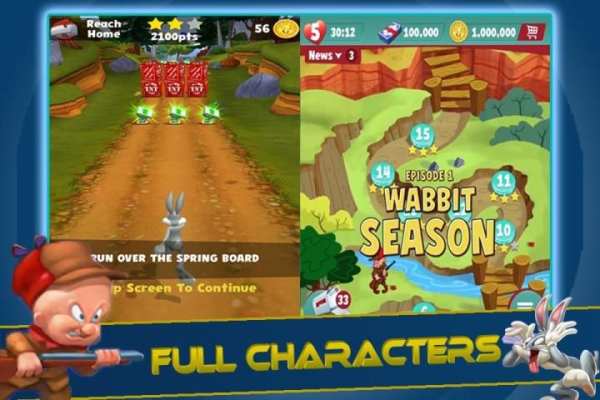 Bunny Rabbit: Dash Toons Run screenshot 1