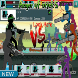 New Anger of stick 5 zombie HD Wallpapers आइकन