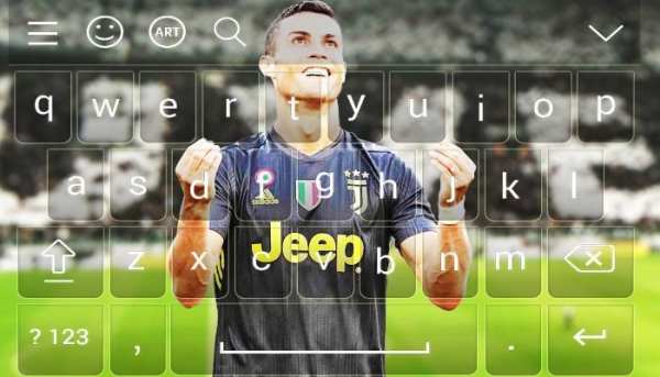 Cristiano Ronaldo Keyboard 2020 screenshot 3