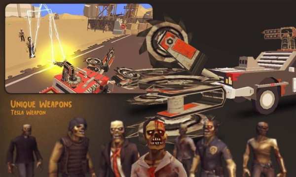 Zombie Tower Defense Dead Wheels screenshot 5