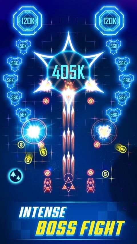 Geometry Wars - Space attack shooting screenshot 4