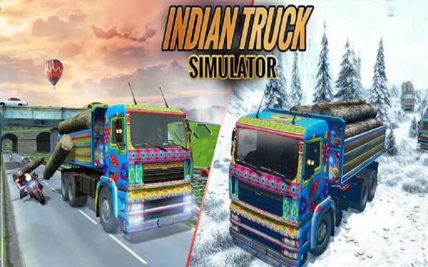 Indian Cargo Truck : Truck Driver Simulator 2019 स्क्रीनशॉट 1