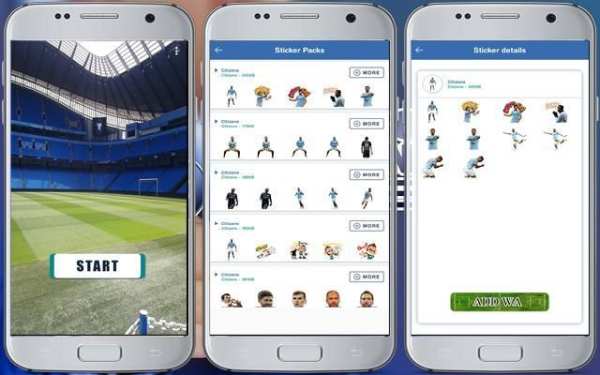 Citizens WAStickerApps Football स्क्रीनशॉट 3