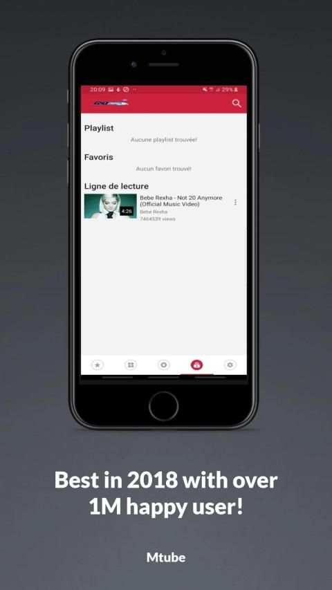 Floating MTube Player screenshot 1