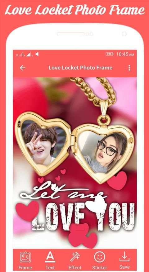 Love Locket Photo Frame screenshot 1