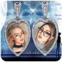 Love Locket Photo Frame on 9Apps