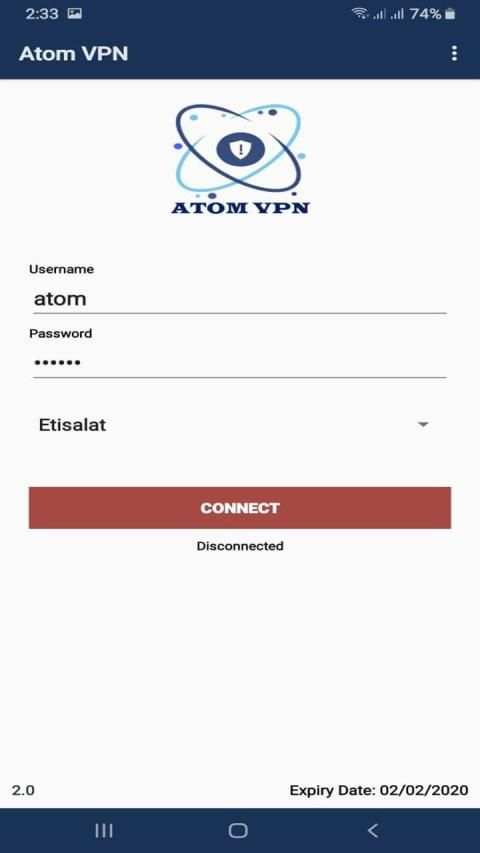 ATOM VPN screenshot 5
