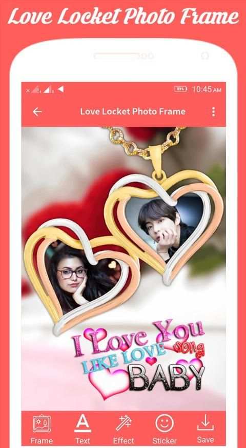 Love Locket Photo Frame screenshot 4