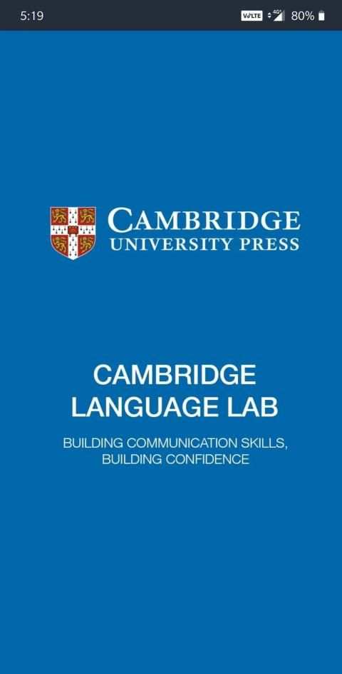 Cambridge Language Lab स्क्रीनशॉट 1