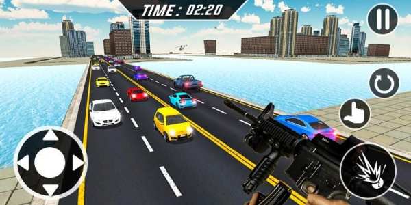 Traffic Sniper Shooting Combat 2019 screenshot 10