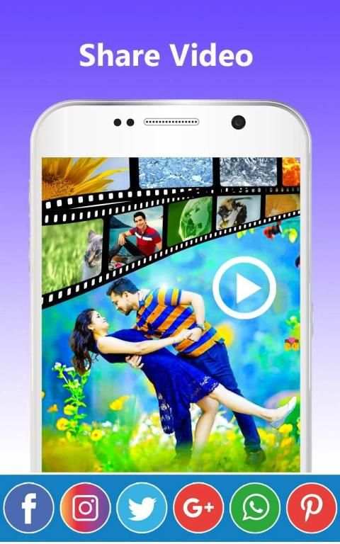 Photo To Video Maker With Music - Video Editor screenshot 1