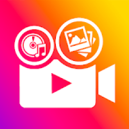 Photo To Video Maker With Music - Video Editor आइकन