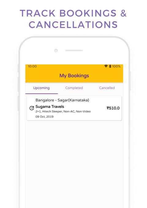 VOWBUS - Online Bus Ticket Booking App screenshot 1