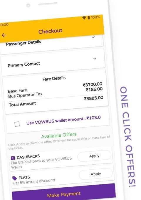 VOWBUS - Online Bus Ticket Booking App screenshot 2