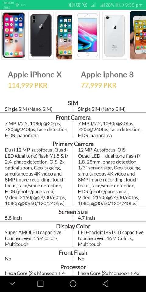 Pakistan Mobile Price screenshot 2