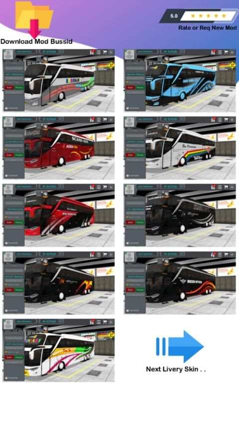 Mod Bussid Bus Budiman screenshot 2