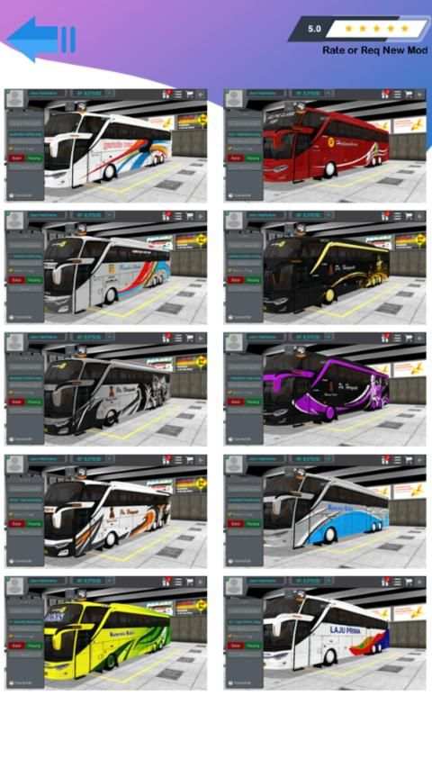 Mod Bussid Bus Budiman screenshot 3