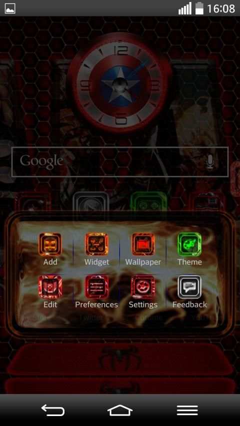 Next Launcher 3D Theme MComic screenshot 3