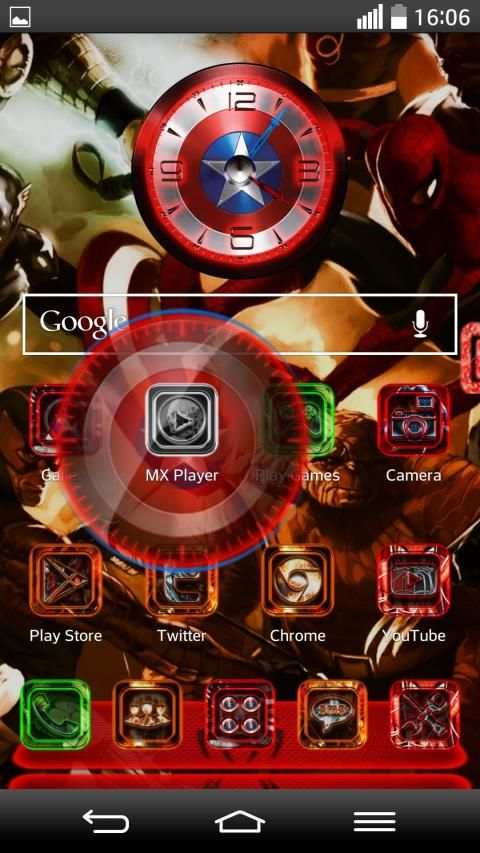 Next Launcher 3D Theme MComic screenshot 6