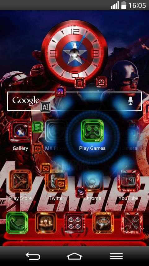 Next Launcher 3D Theme MComic screenshot 7