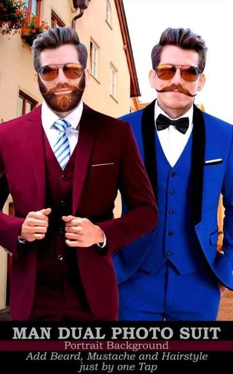 Man Dual Suit Photo Editor screenshot 3