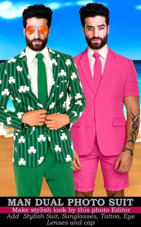 Man Dual Suit Photo Editor screenshot 2