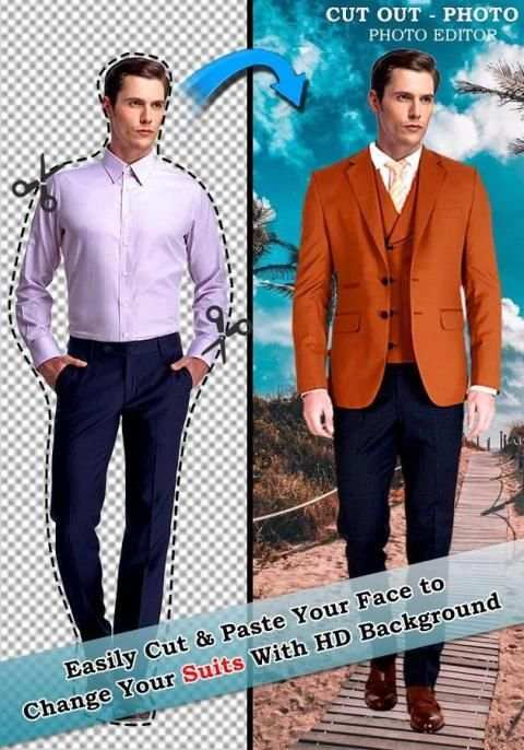 Man Dual Suit Photo Editor screenshot 4