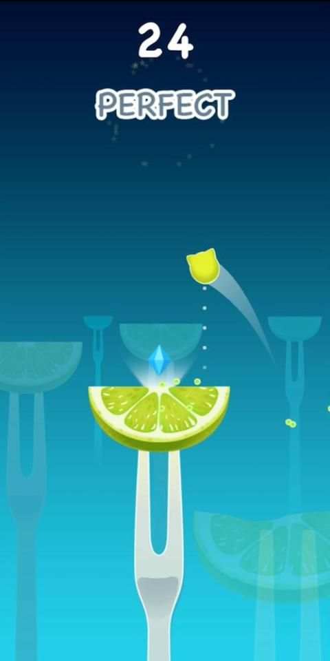 Fruit Hop: Music Rush screenshot 2
