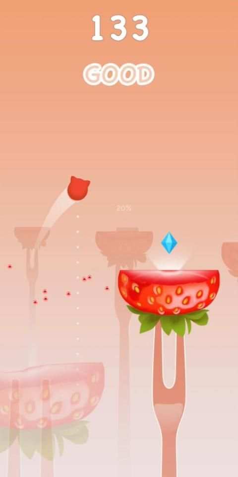 Fruit Hop: Music Rush screenshot 4