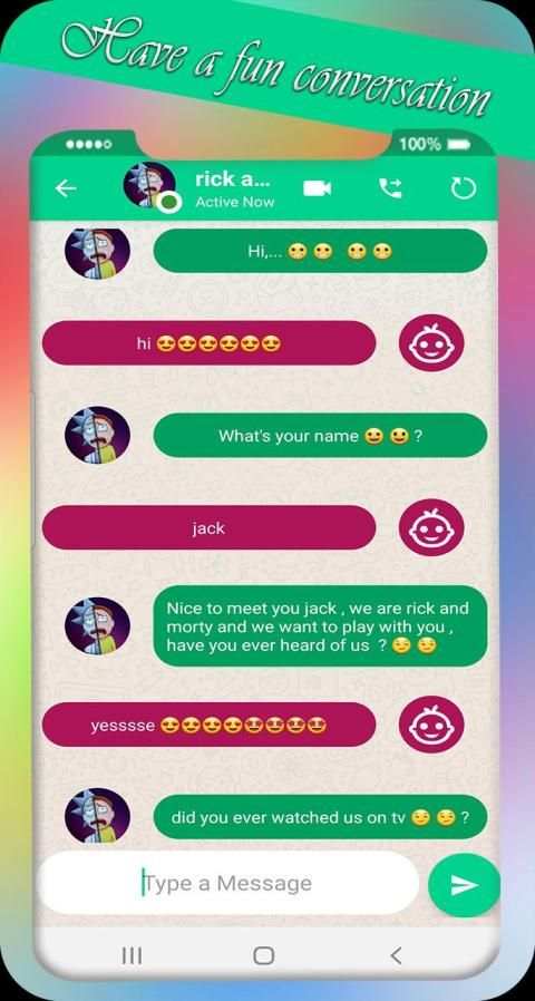 video call and chat simulation game screenshot 6