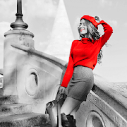 ikon Black and Color Photo Editor