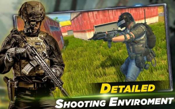 Free FPS Shooting Fire Survival Battlegrounds screenshot 7
