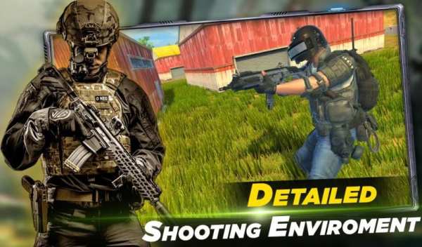 Free FPS Shooting Fire Survival Battlegrounds screenshot 3